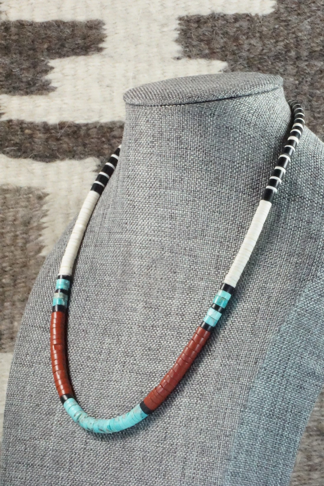 Multi Stone Necklace - Torevia Crespin