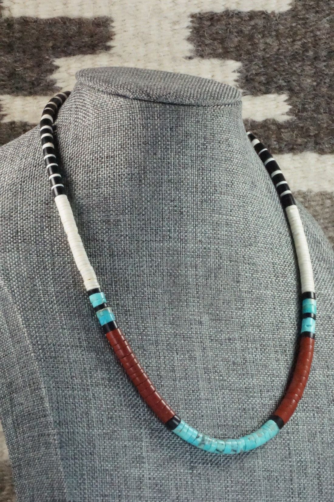 Multi Stone Necklace - Torevia Crespin