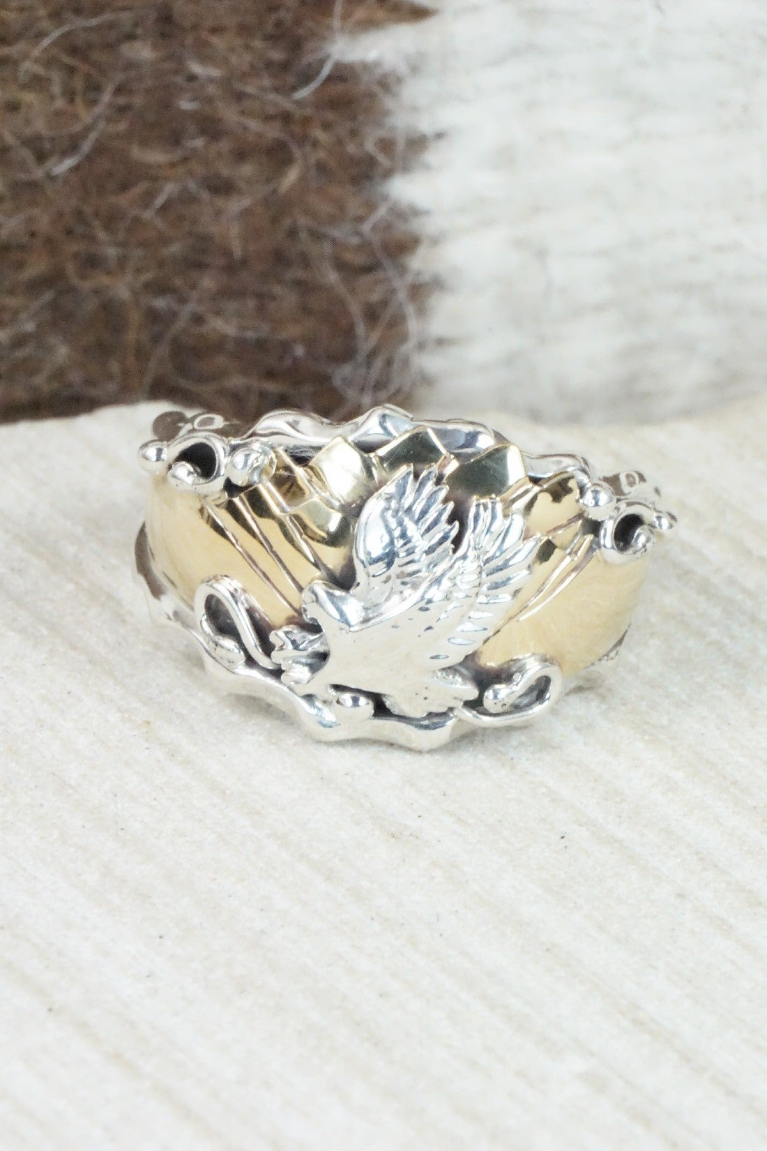 Sterling Silver Ring - Genevieve Frank - Size 14