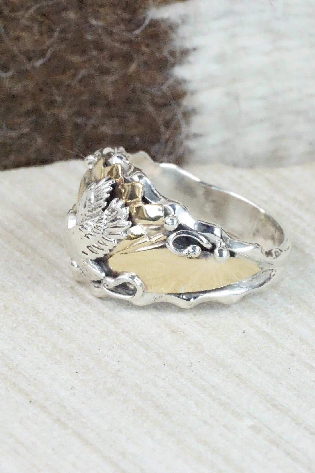 Sterling Silver Ring - Genevieve Frank - Size 14