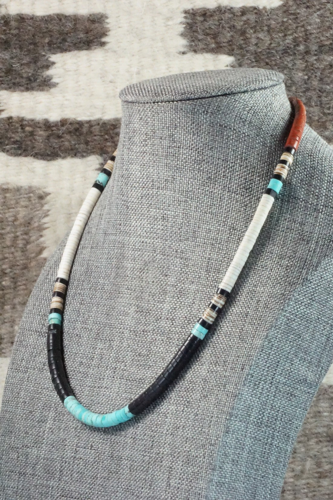 Multi Stone Necklace - Torevia Crespin
