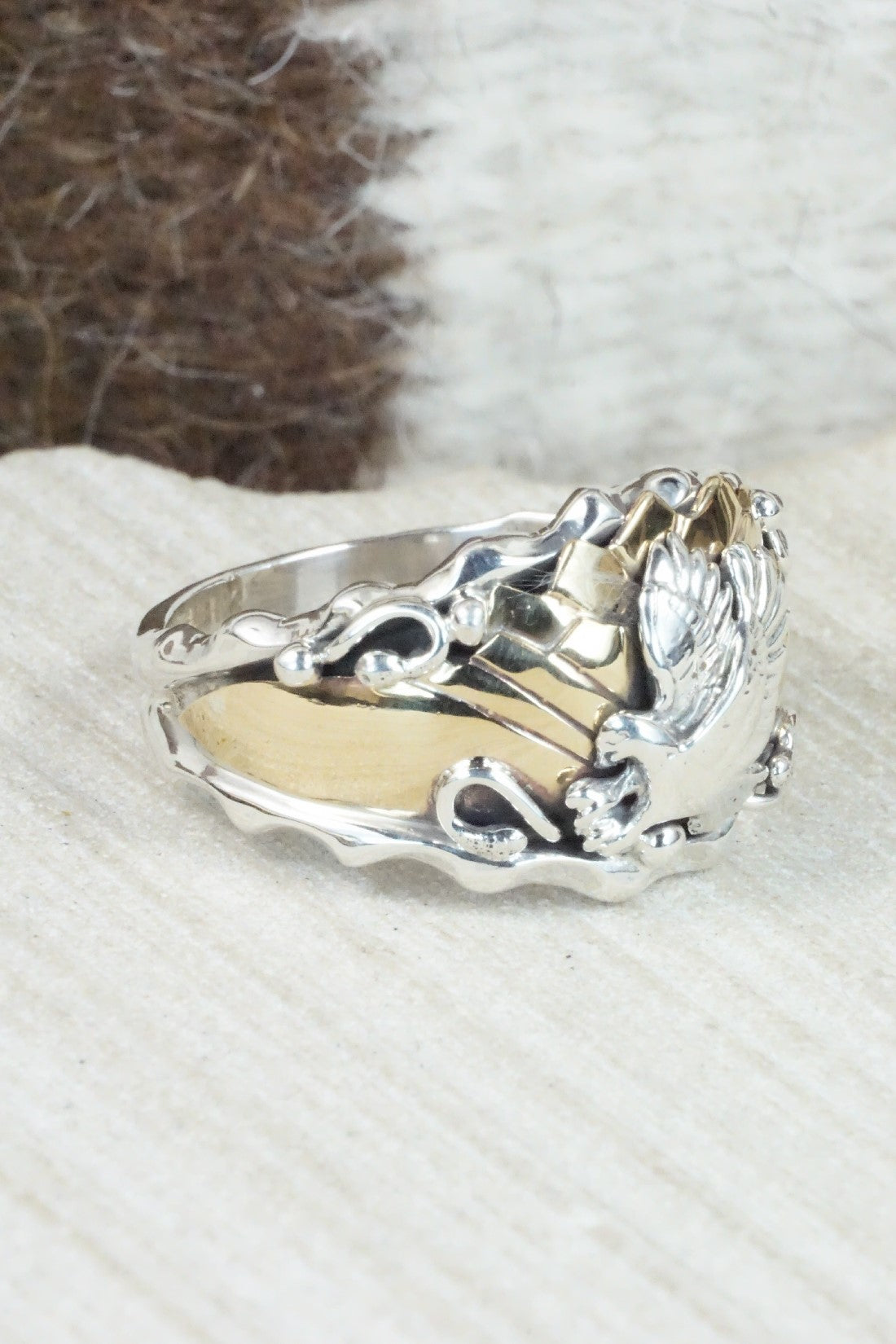 Sterling Silver Ring - Genevieve Frank - Size 14
