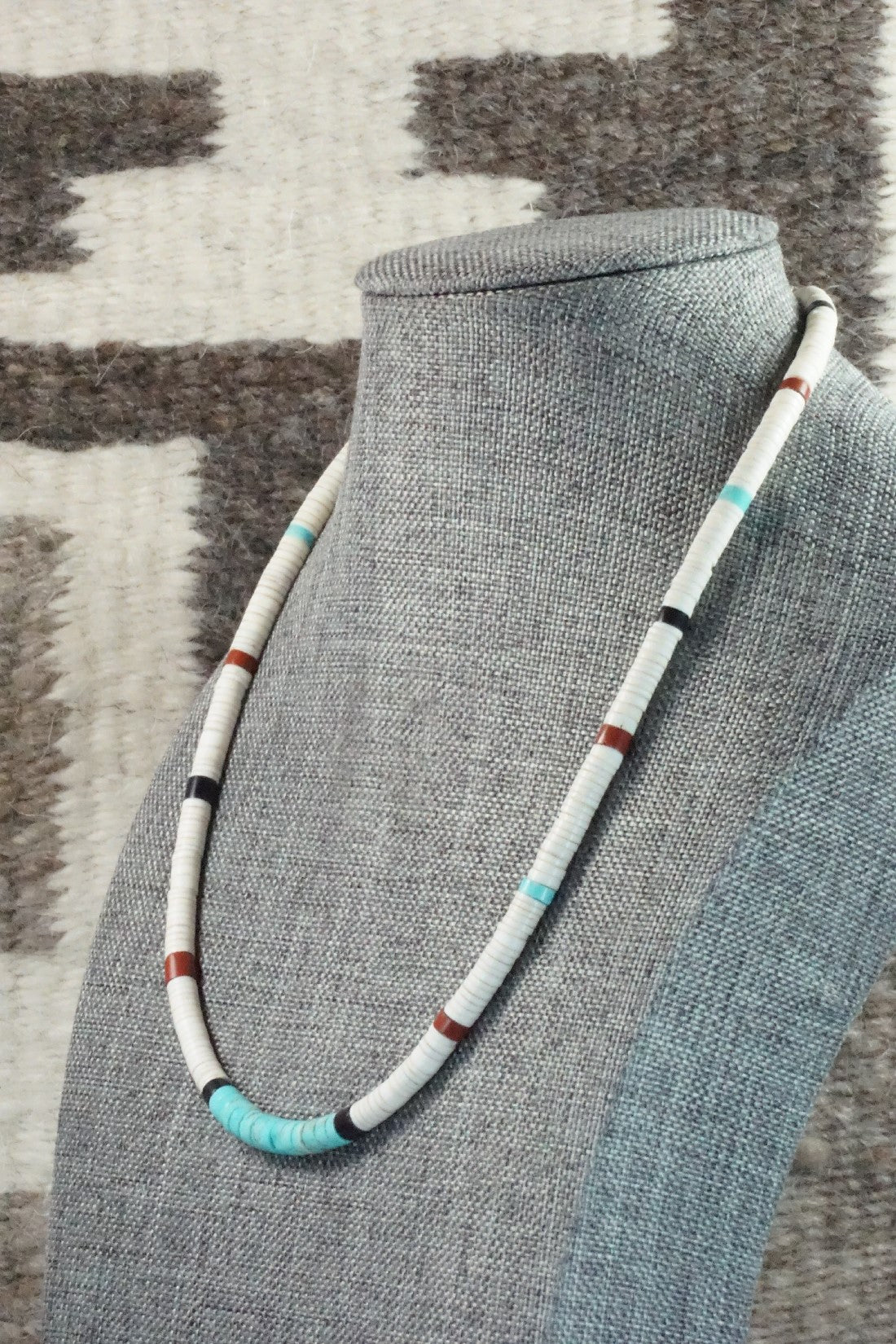 Multi Stone Necklace - Torevia Crespin