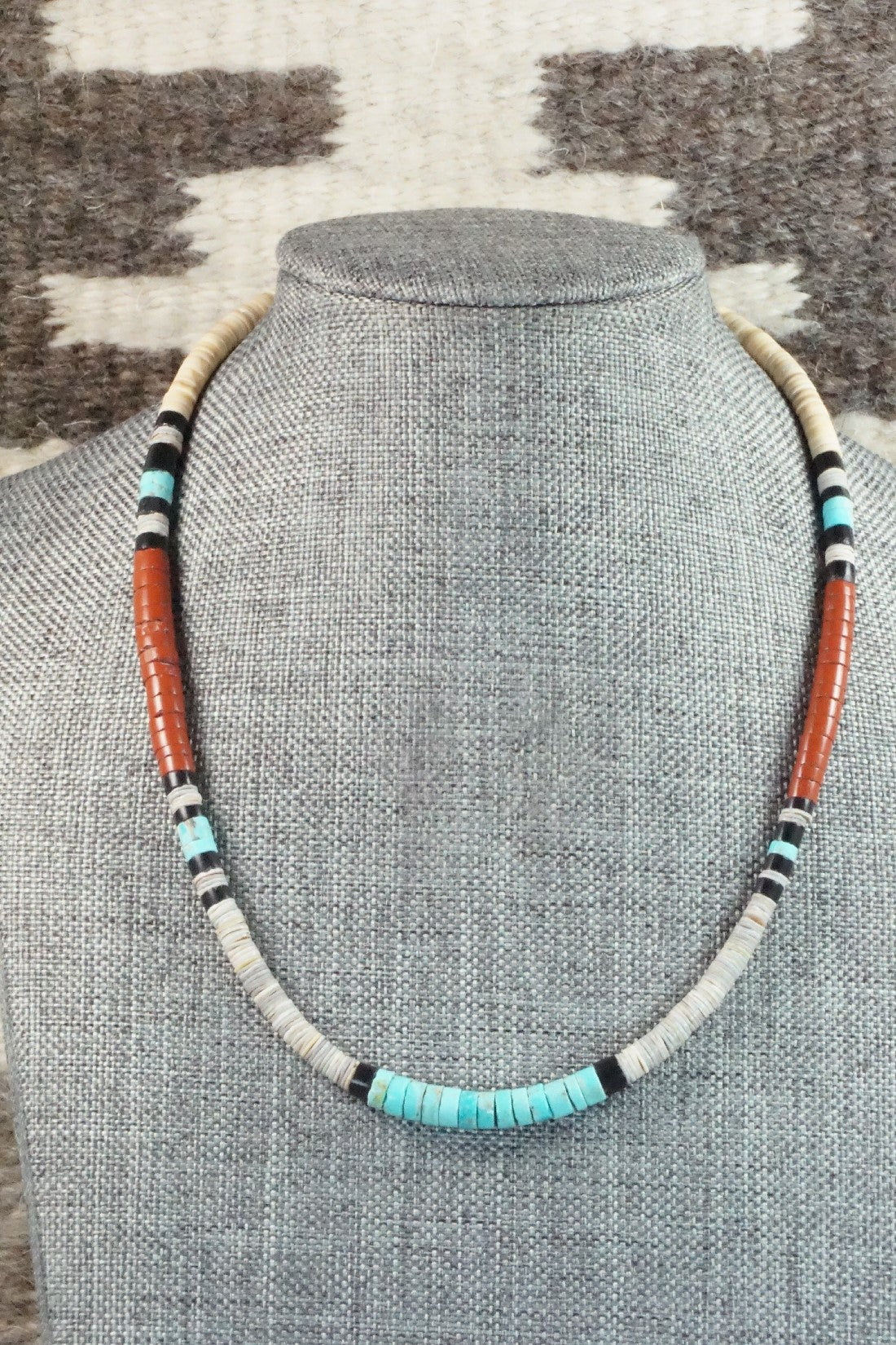 Multi Stone Necklace - Torevia Crespin