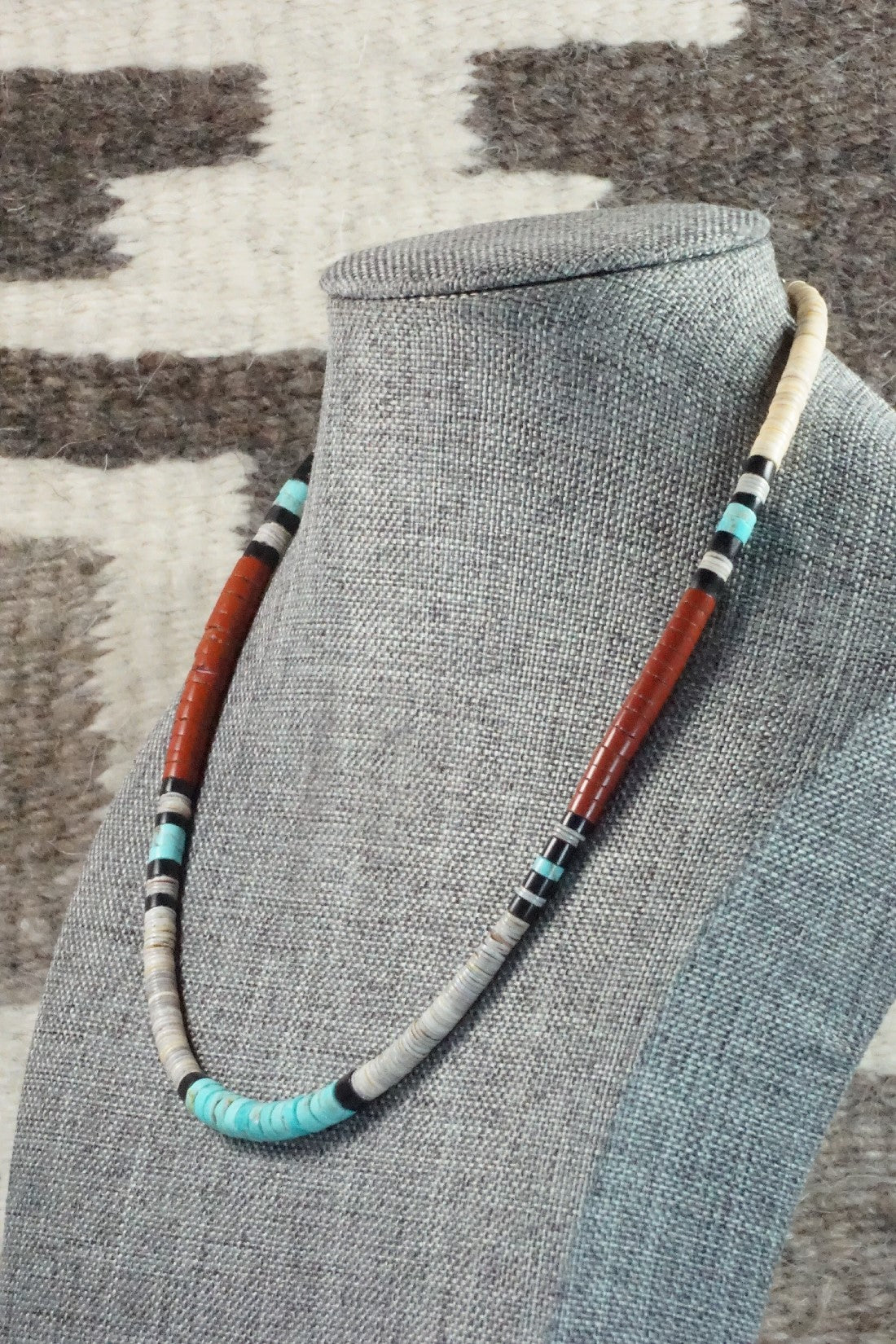 Multi Stone Necklace - Torevia Crespin