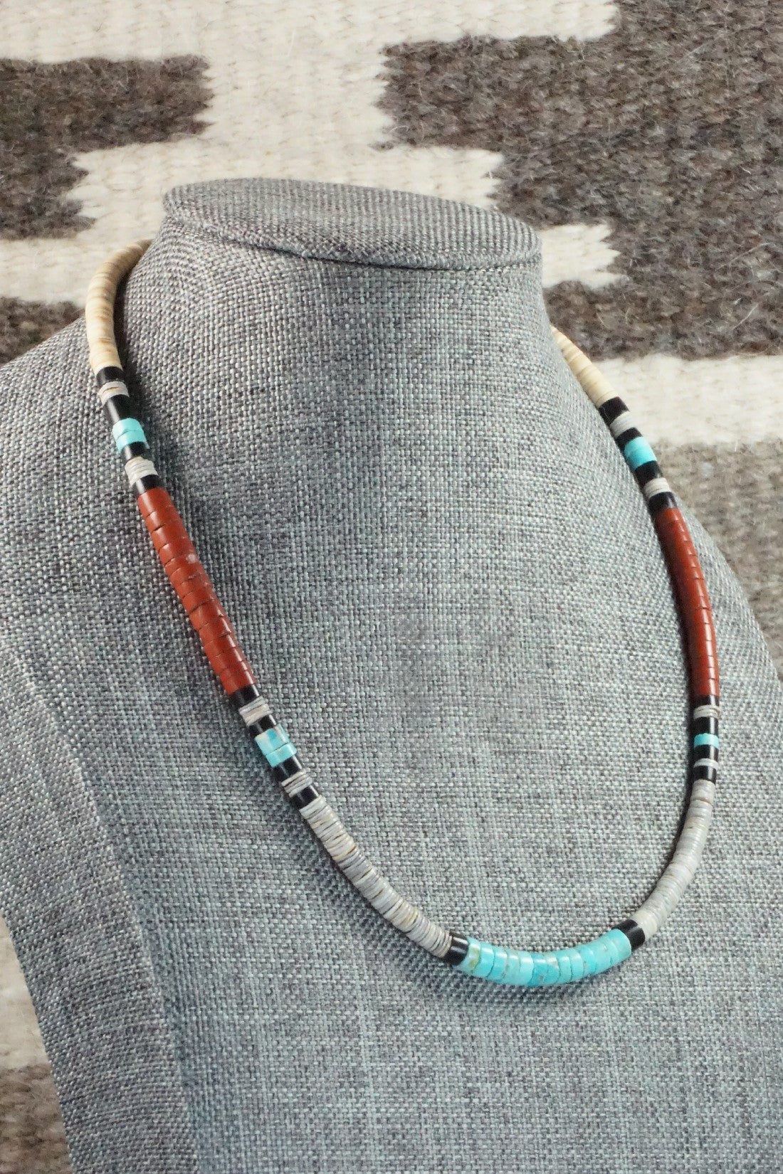 Multi Stone Necklace - Torevia Crespin