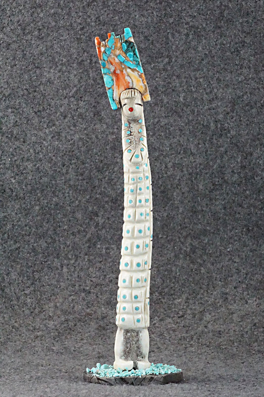 Corn Maiden Zuni Fetish Carving - Stafford Chimoni