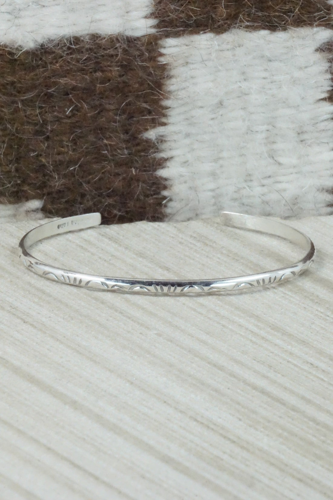 Sterling Silver Bracelet - Elaine Tahe