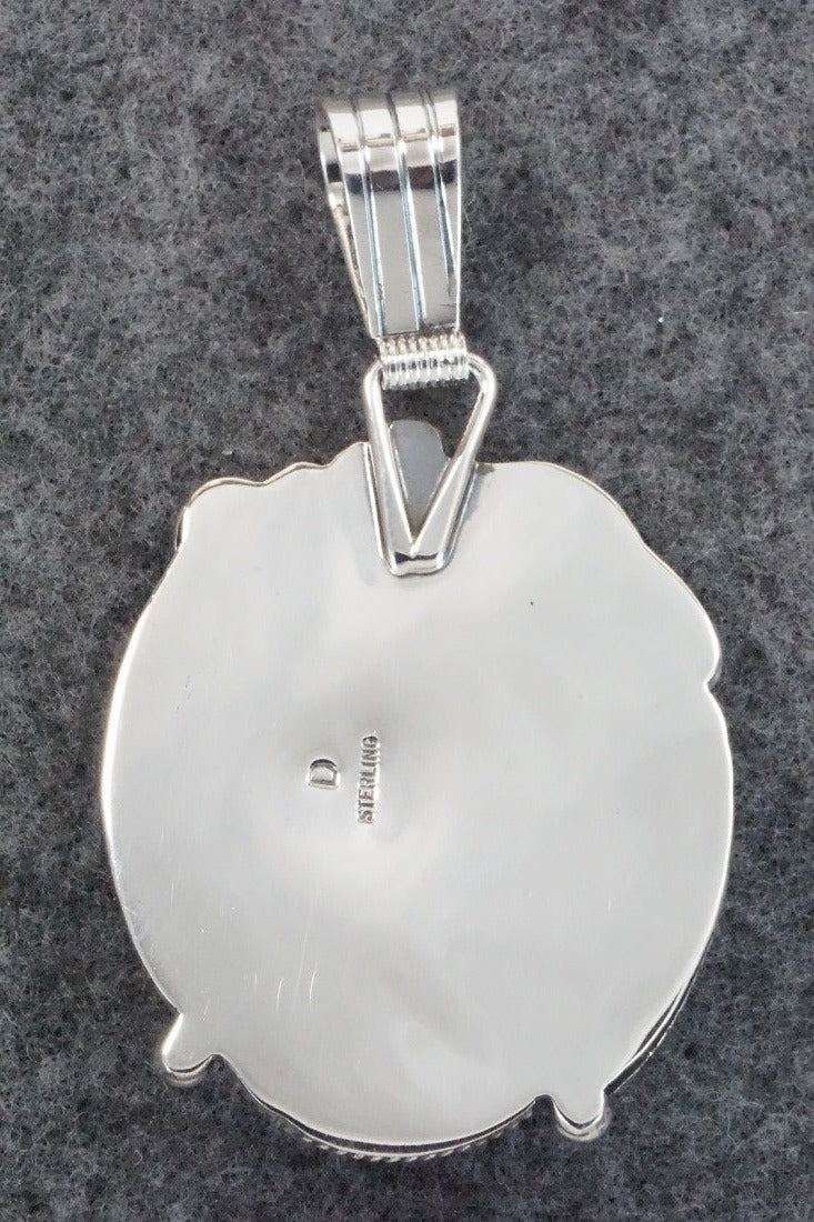 Onyx & Sterling Silver Pendant - Davey Morgan