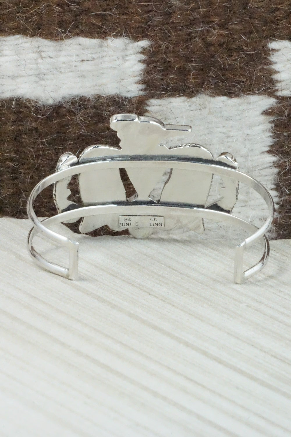 Multi Stone & Sterling Silver Inlay Bracelet - Bobby Shack