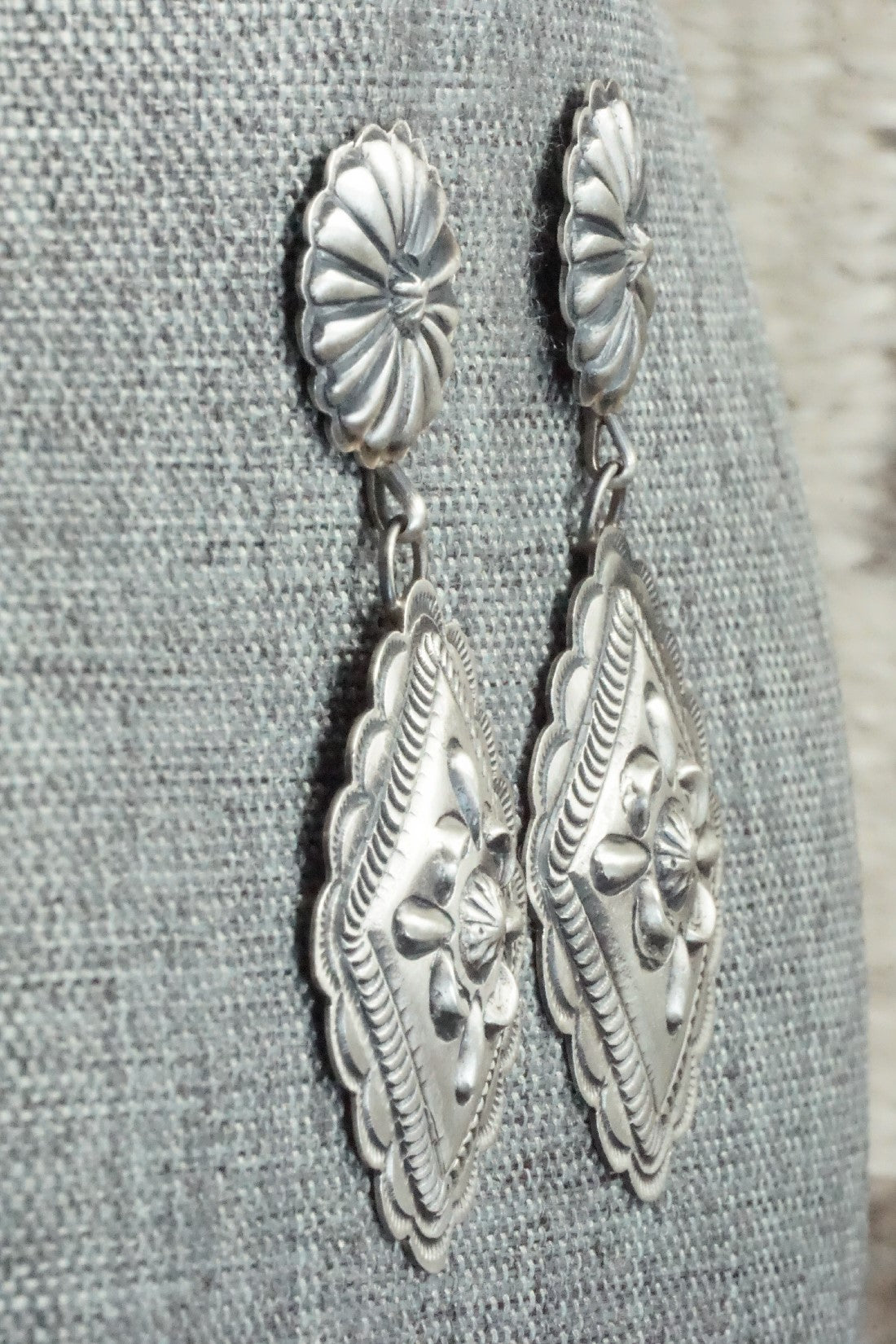 Sterling Silver Earrings - Eugene Charley