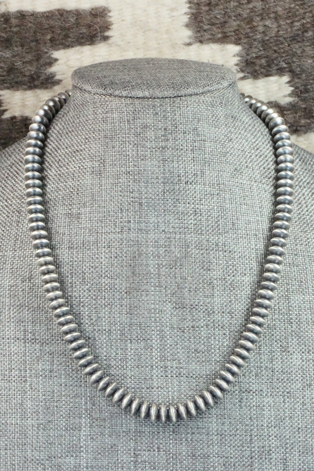 Sterling Silver Navajo Pearl Necklace - Jan Mariano