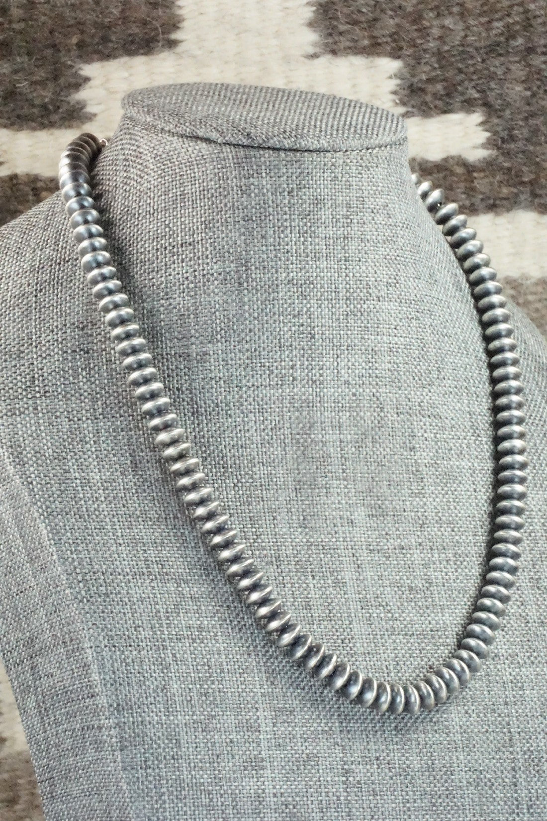 Sterling Silver Navajo Pearl Necklace - Jan Mariano