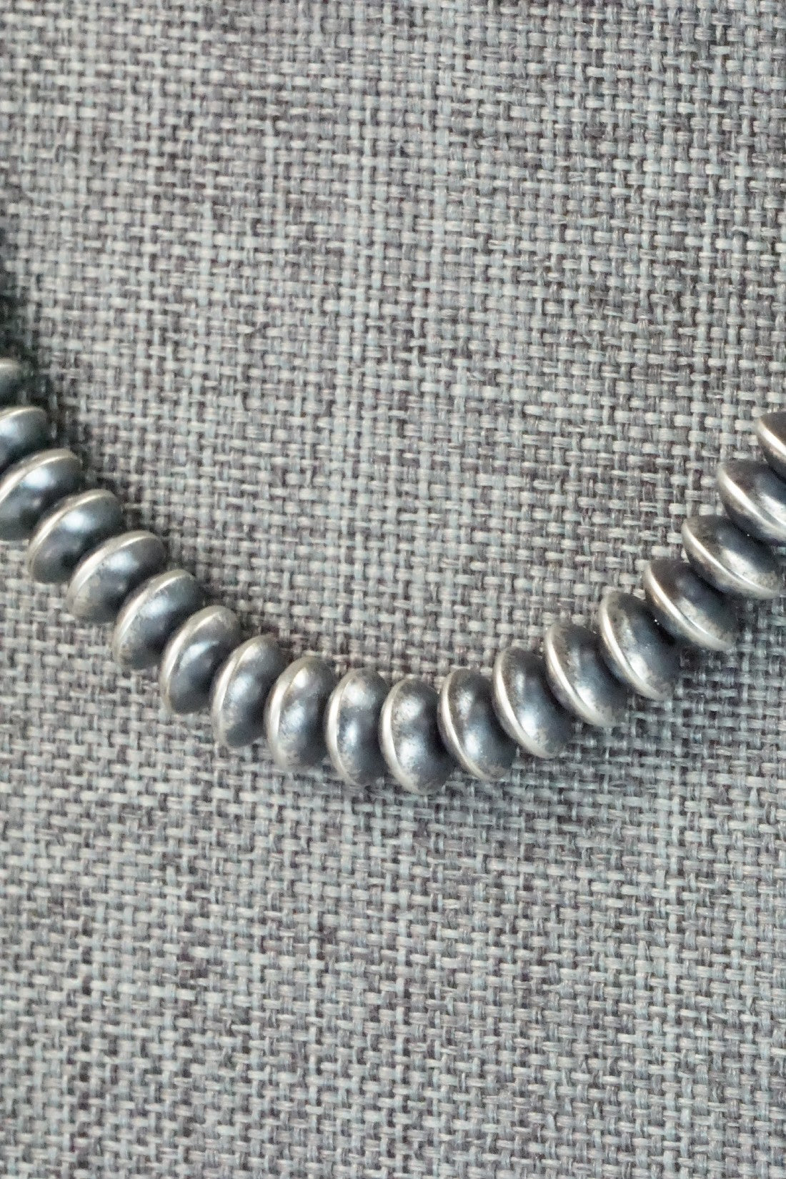 Sterling Silver Navajo Pearl Necklace - Jan Mariano