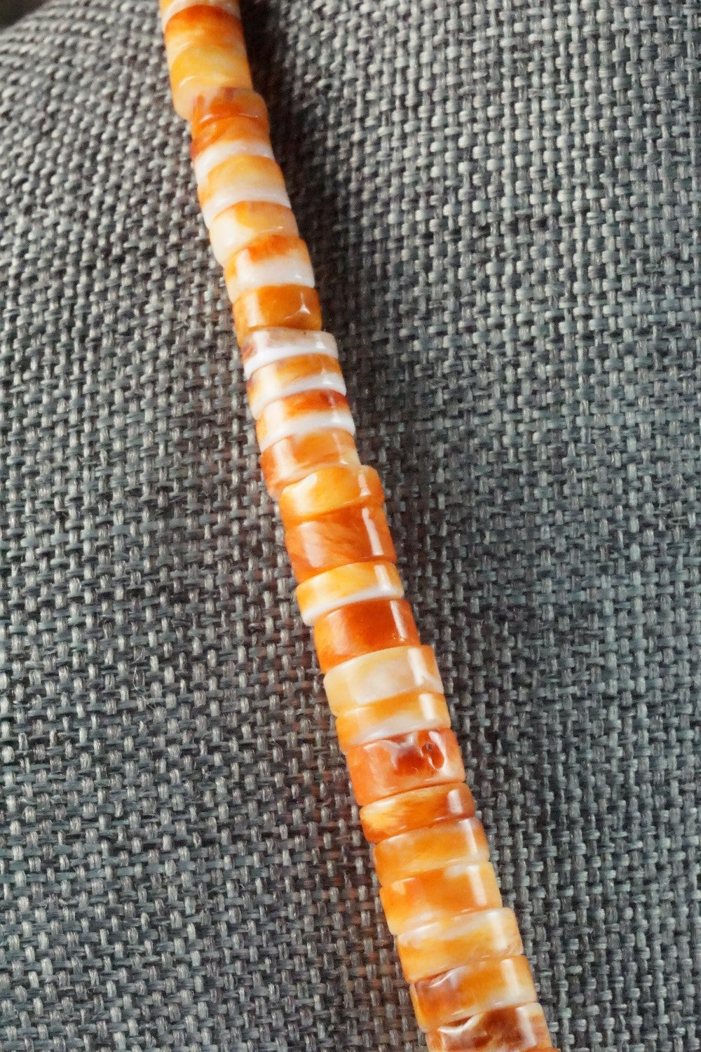 Spiny Oyster & Turquoise Necklace - Lupe Lovato