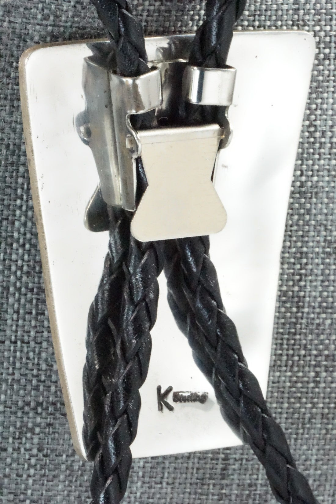 Turquoise & Sterling Silver Bolo Tie - Emerson Kinsel