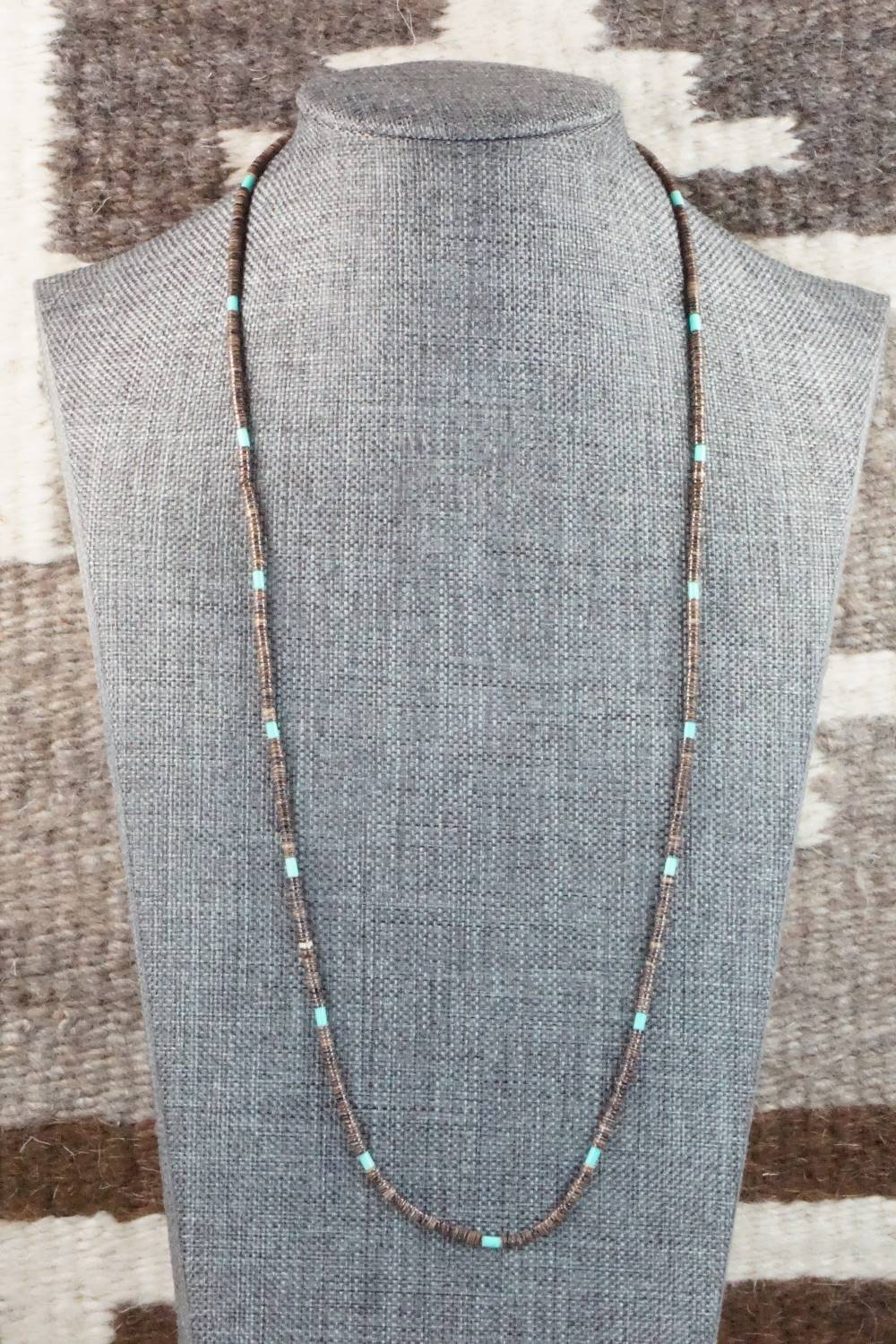 Shell & Turquoise Necklace - Ramona Bird