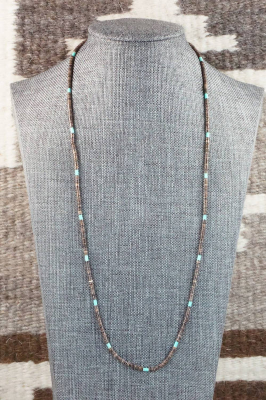 Shell & Turquoise Necklace - Ramona Bird