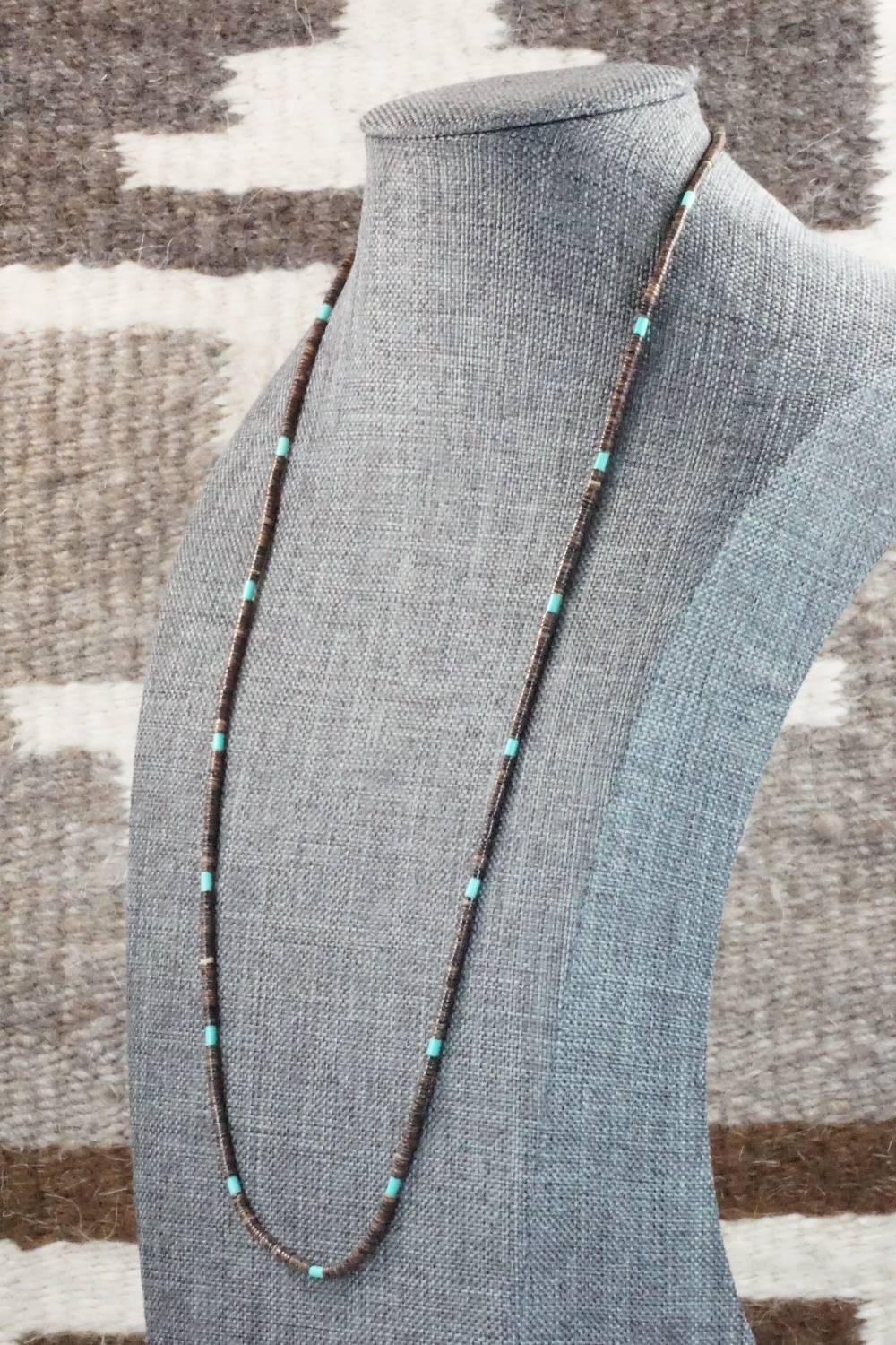 Shell & Turquoise Necklace - Ramona Bird