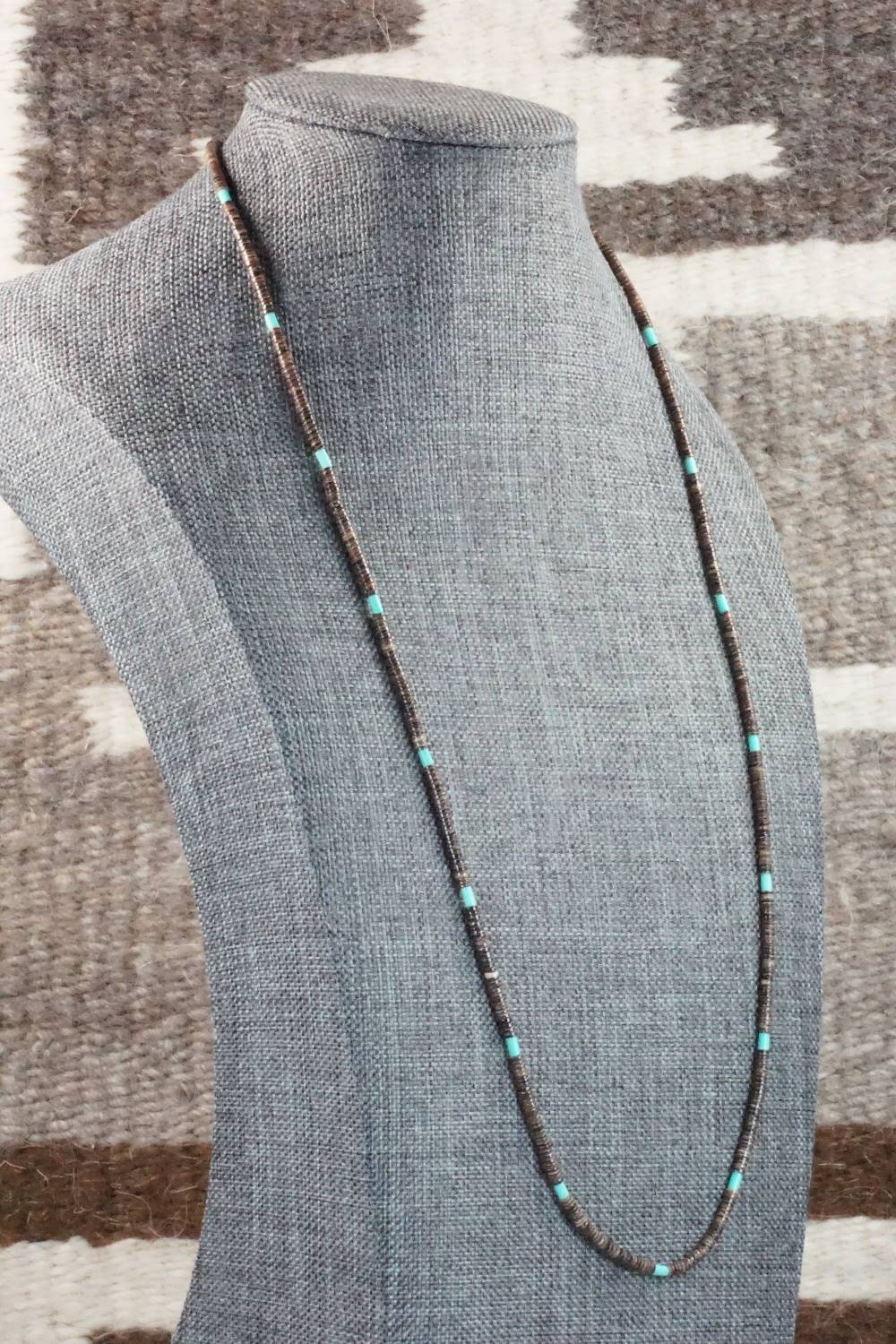 Shell & Turquoise Necklace - Ramona Bird