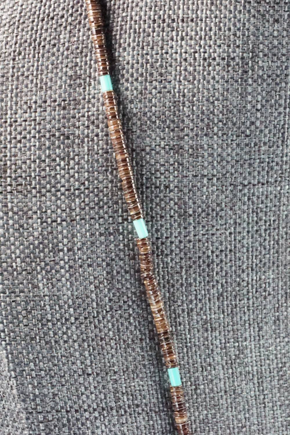 Shell & Turquoise Necklace - Ramona Bird