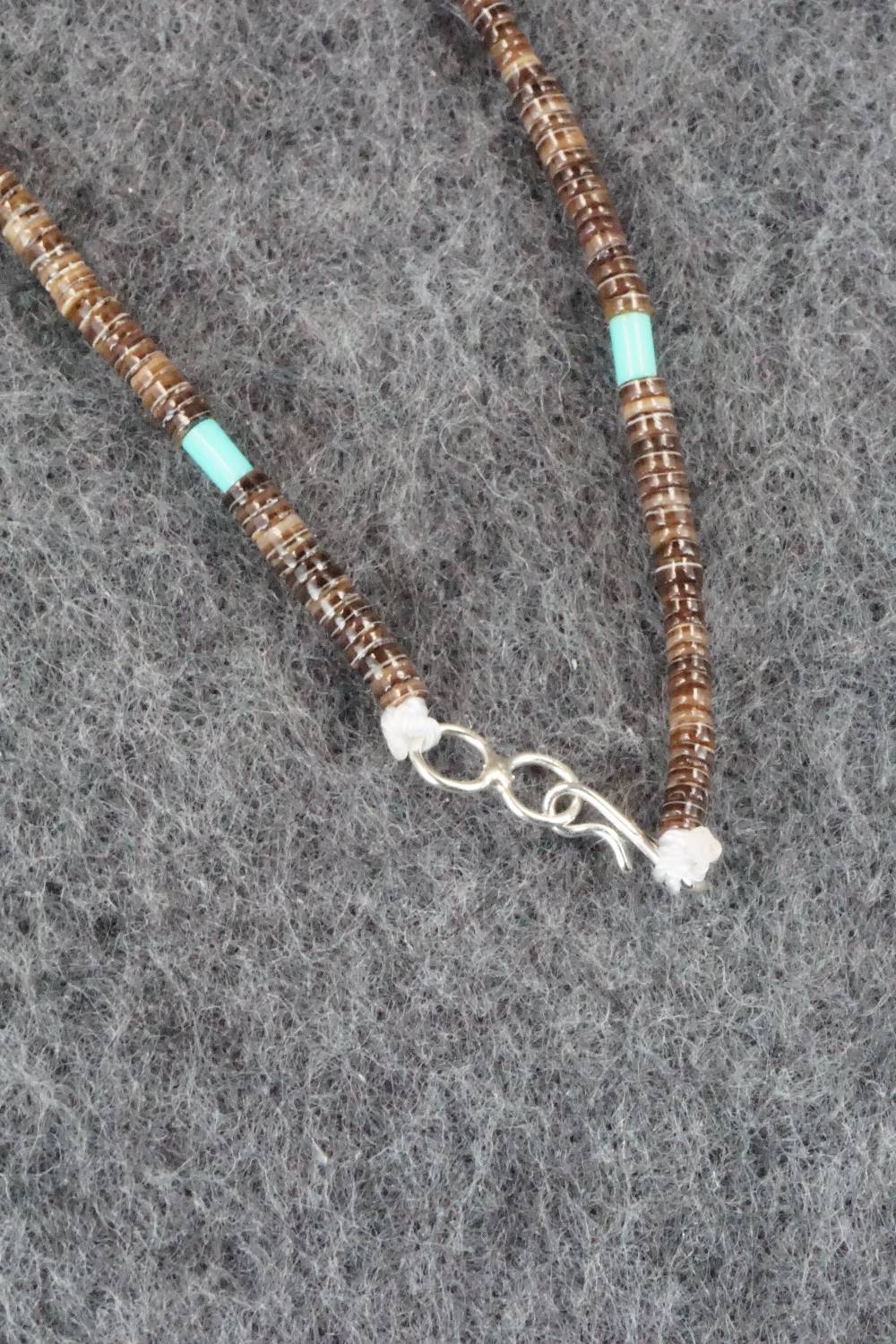 Shell & Turquoise Necklace - Ramona Bird