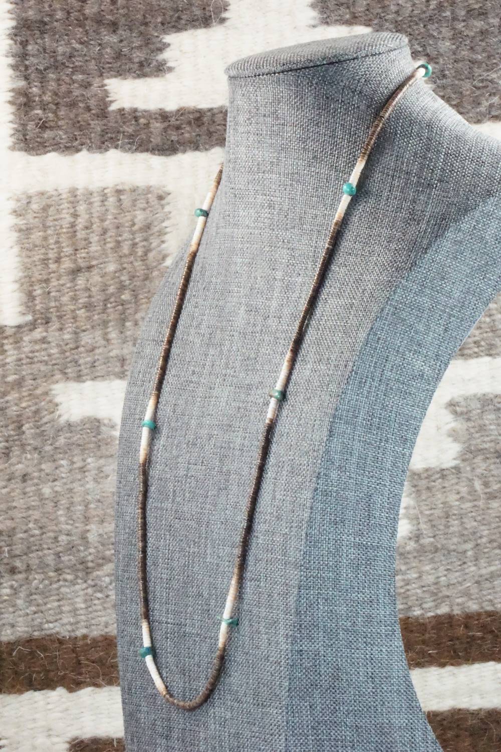 Shell & Turquoise Necklace - Ramona Bird