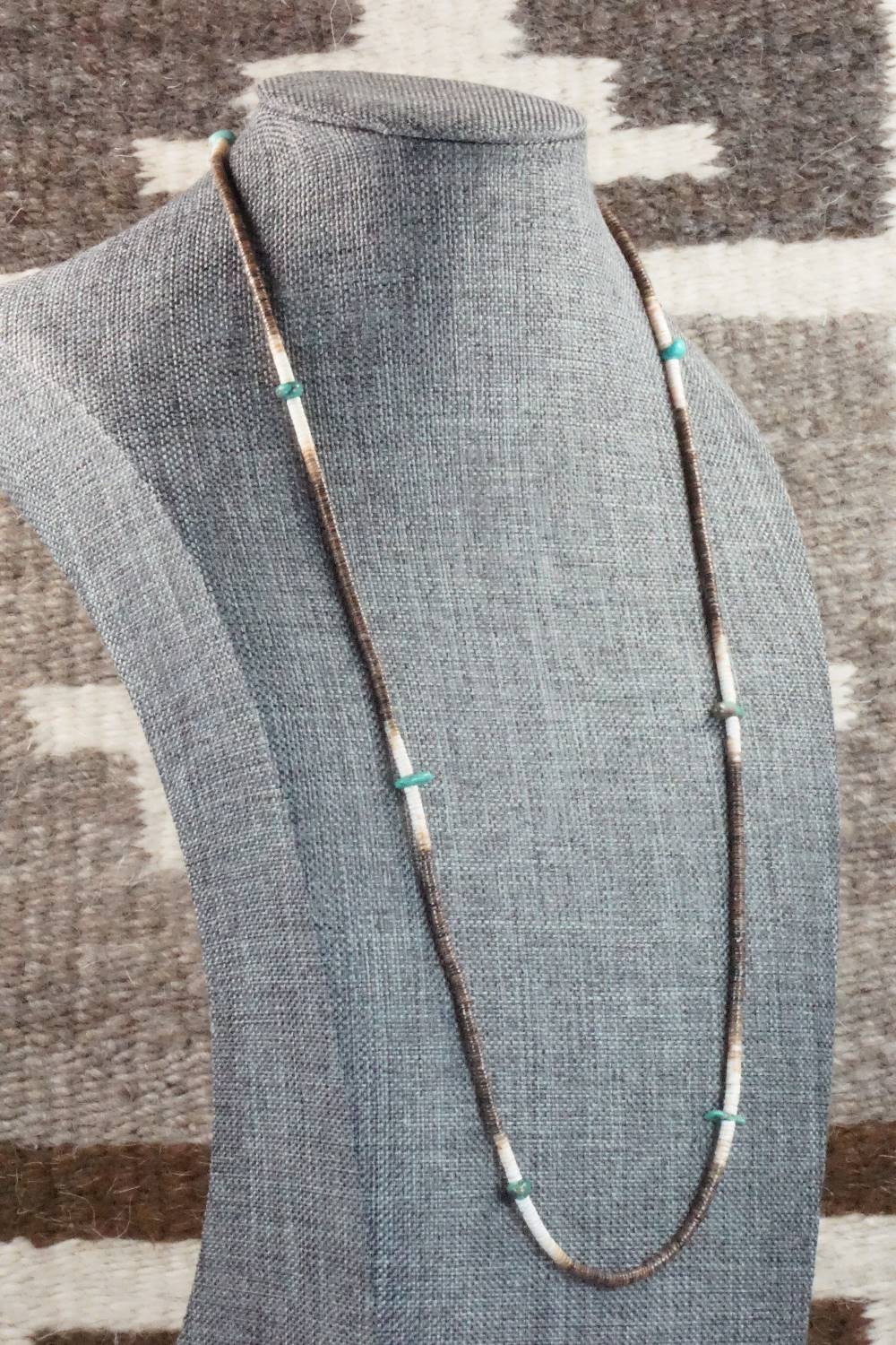 Shell & Turquoise Necklace - Ramona Bird