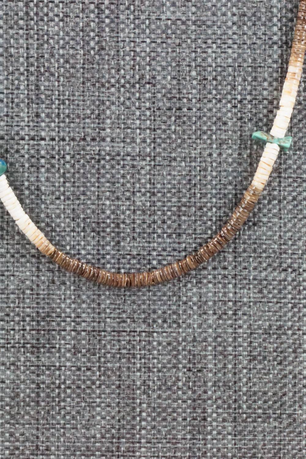 Shell & Turquoise Necklace - Ramona Bird