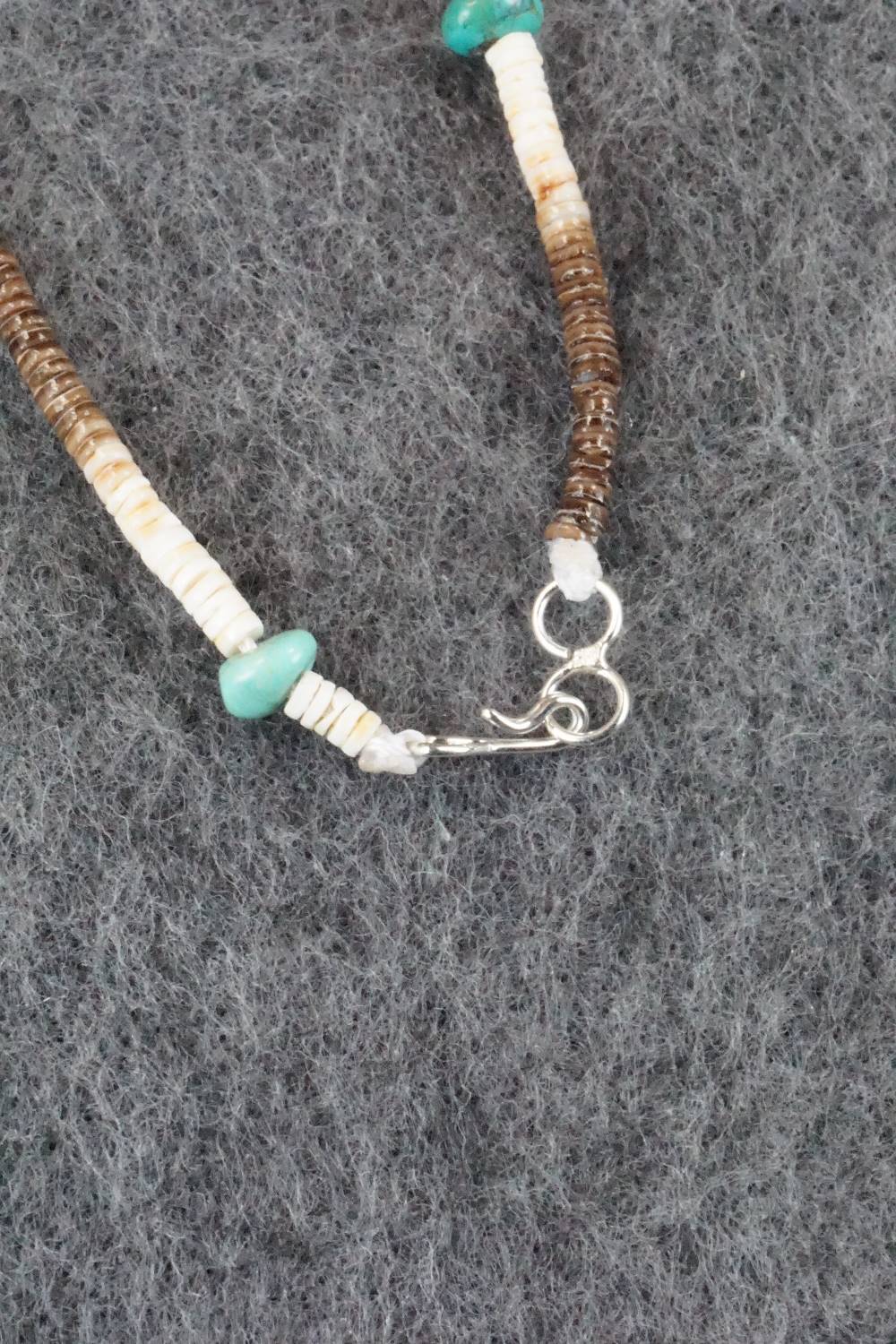 Shell & Turquoise Necklace - Ramona Bird
