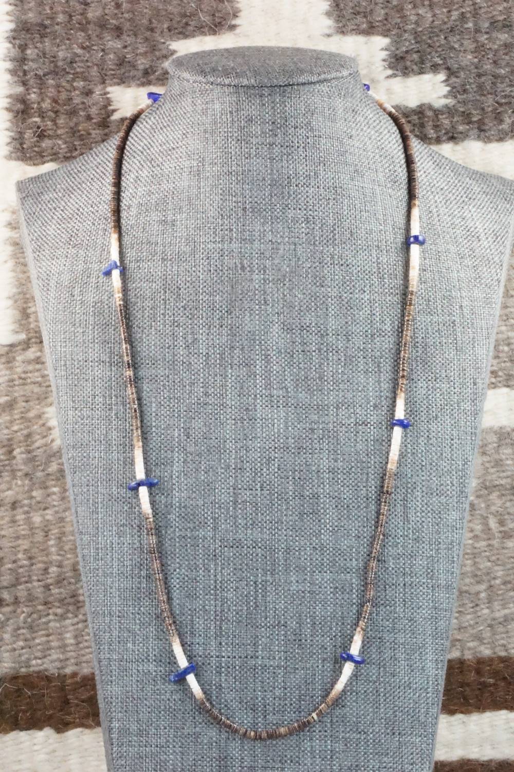 Shell & Lapis Necklace - Ramona Bird
