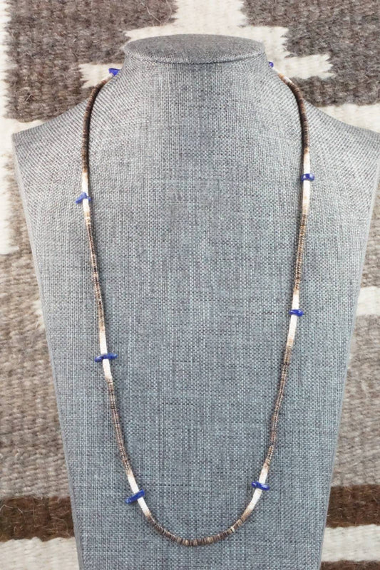 Shell & Lapis Necklace - Ramona Bird
