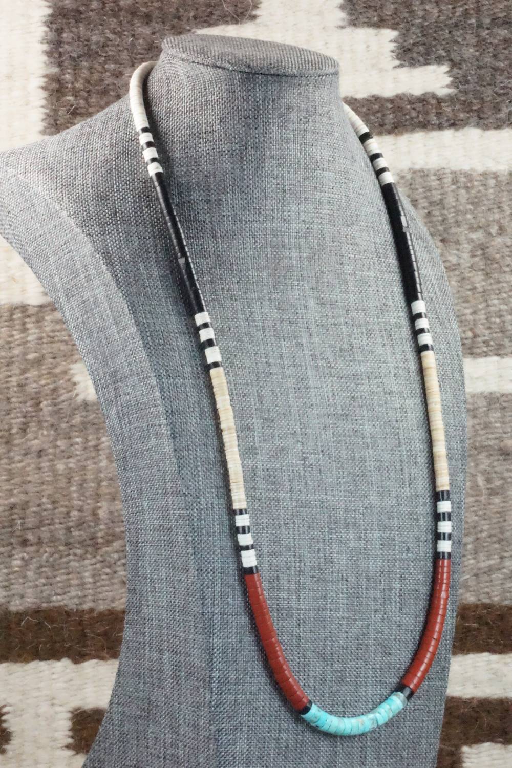 Multi Stone Necklace - Torevia Crespin