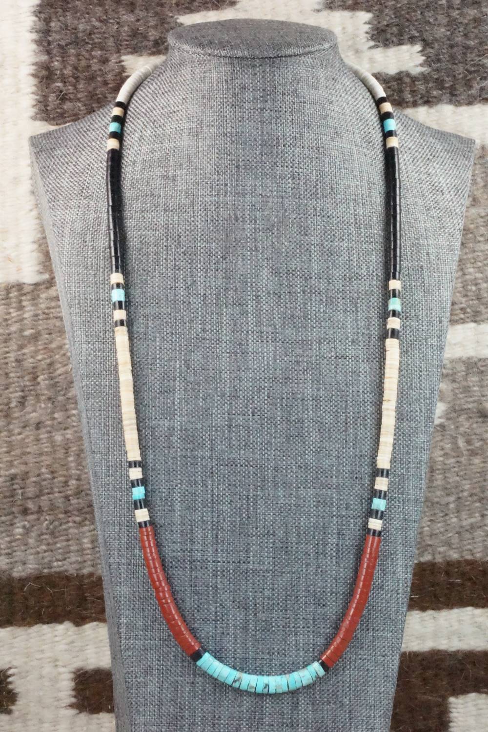 Multi Stone Necklace - Torevia Crespin