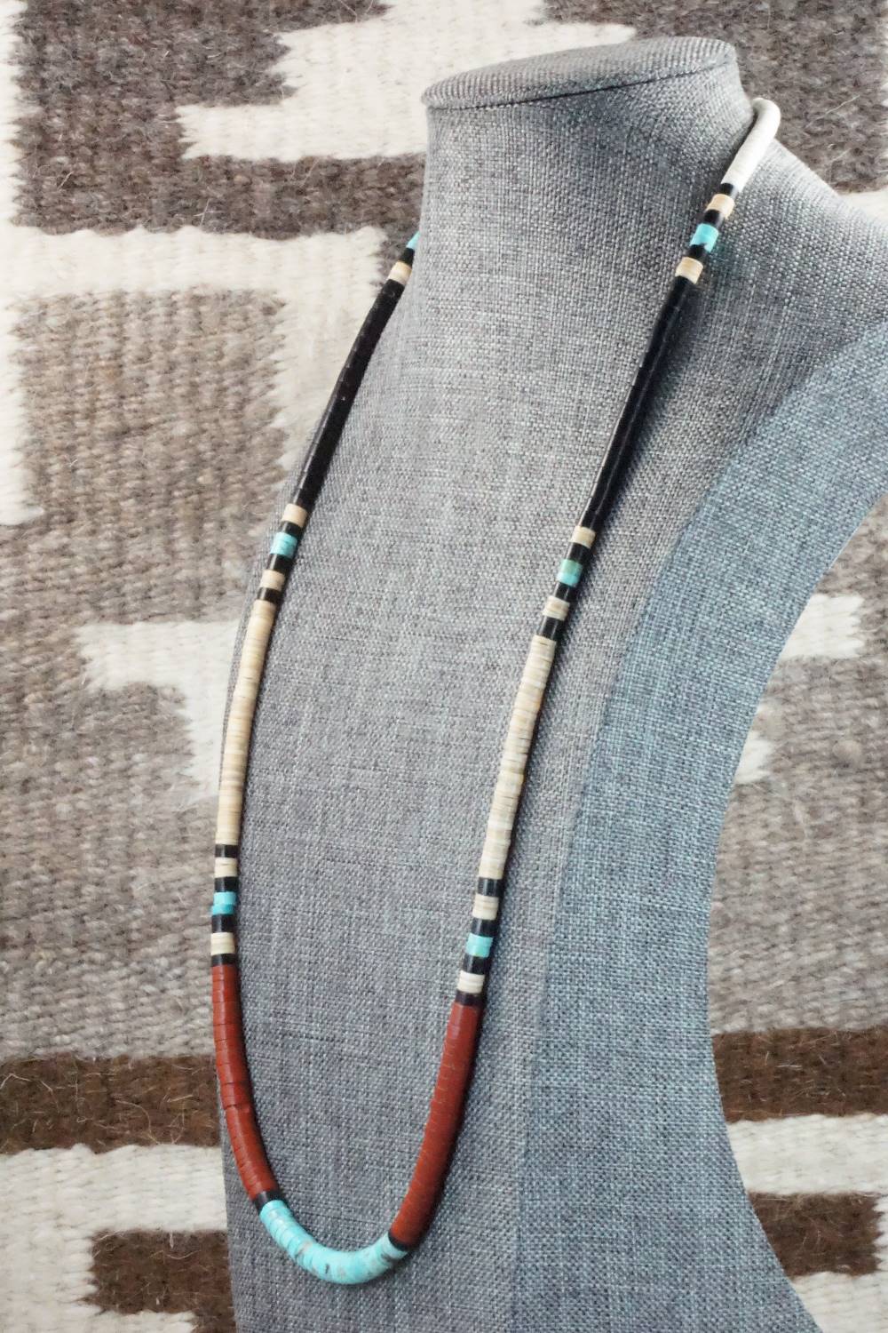 Multi Stone Necklace - Torevia Crespin