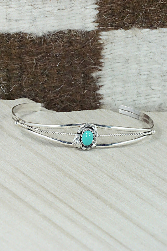 Turquoise & Sterling Silver Bracelet - Judy Largo