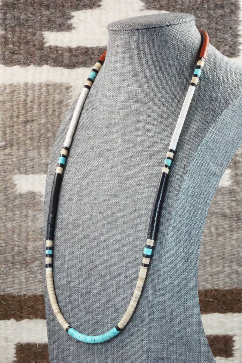Multi Stone Necklace - Torevia Crespin