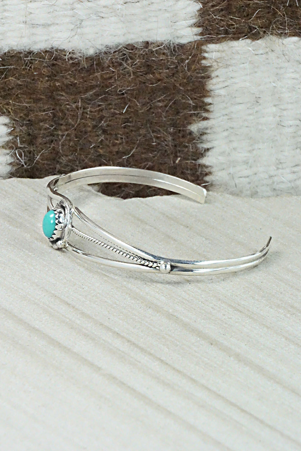 Turquoise & Sterling Silver Bracelet - Judy Largo