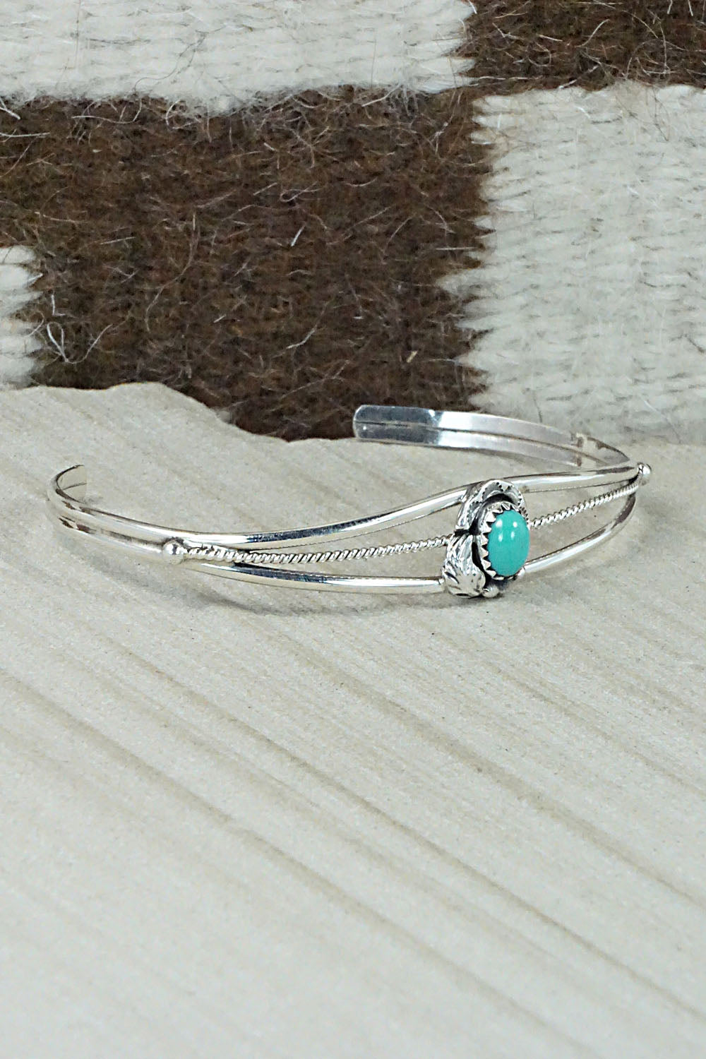 Turquoise & Sterling Silver Bracelet - Judy Largo