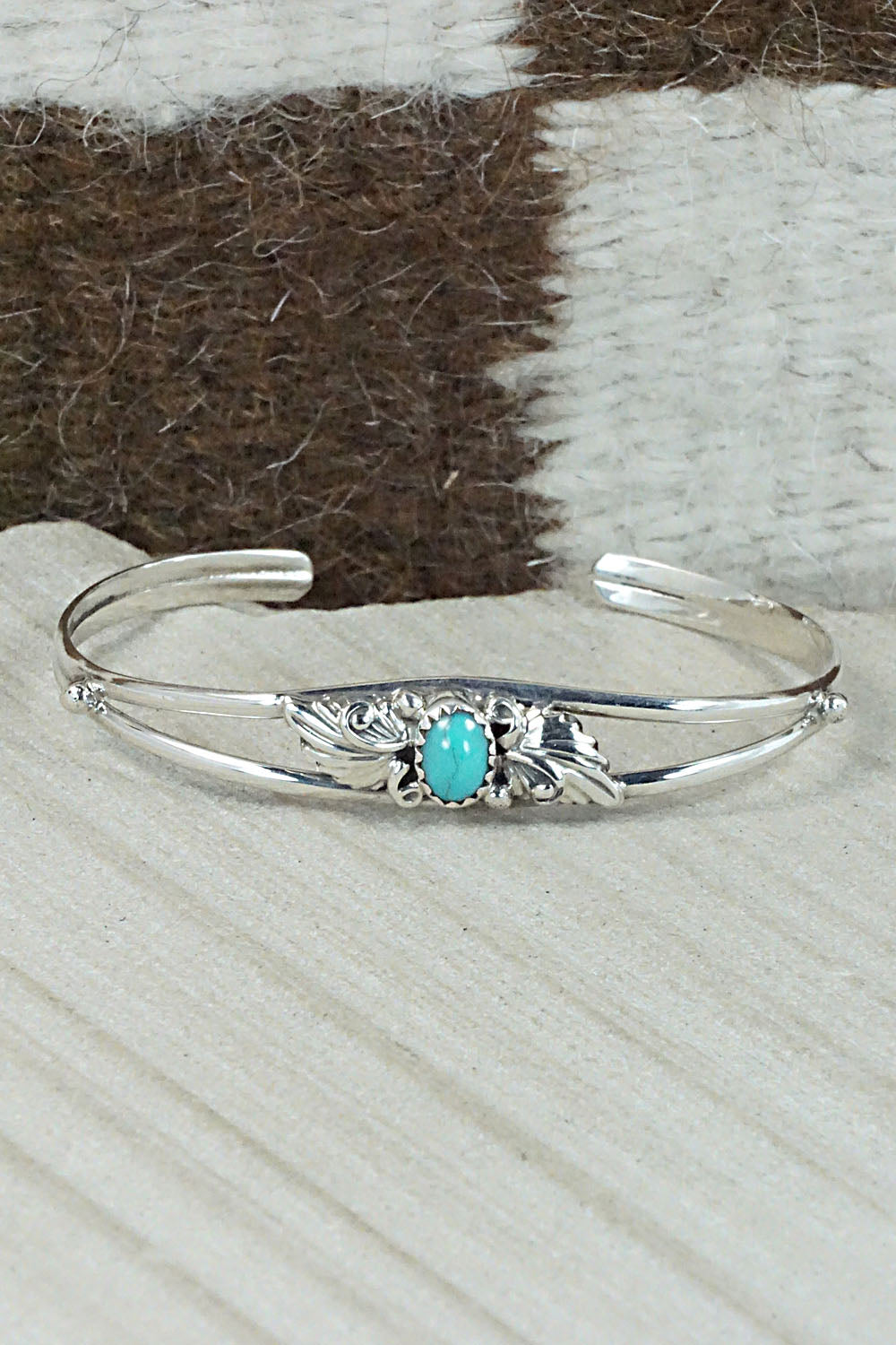 Turquoise & Sterling Silver Bracelet - Judy Largo