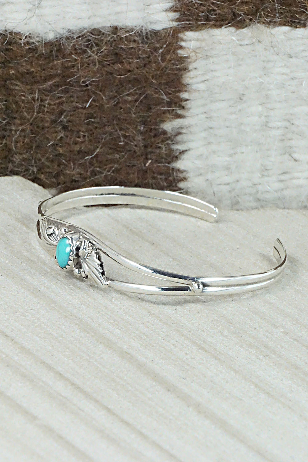 Turquoise & Sterling Silver Bracelet - Judy Largo