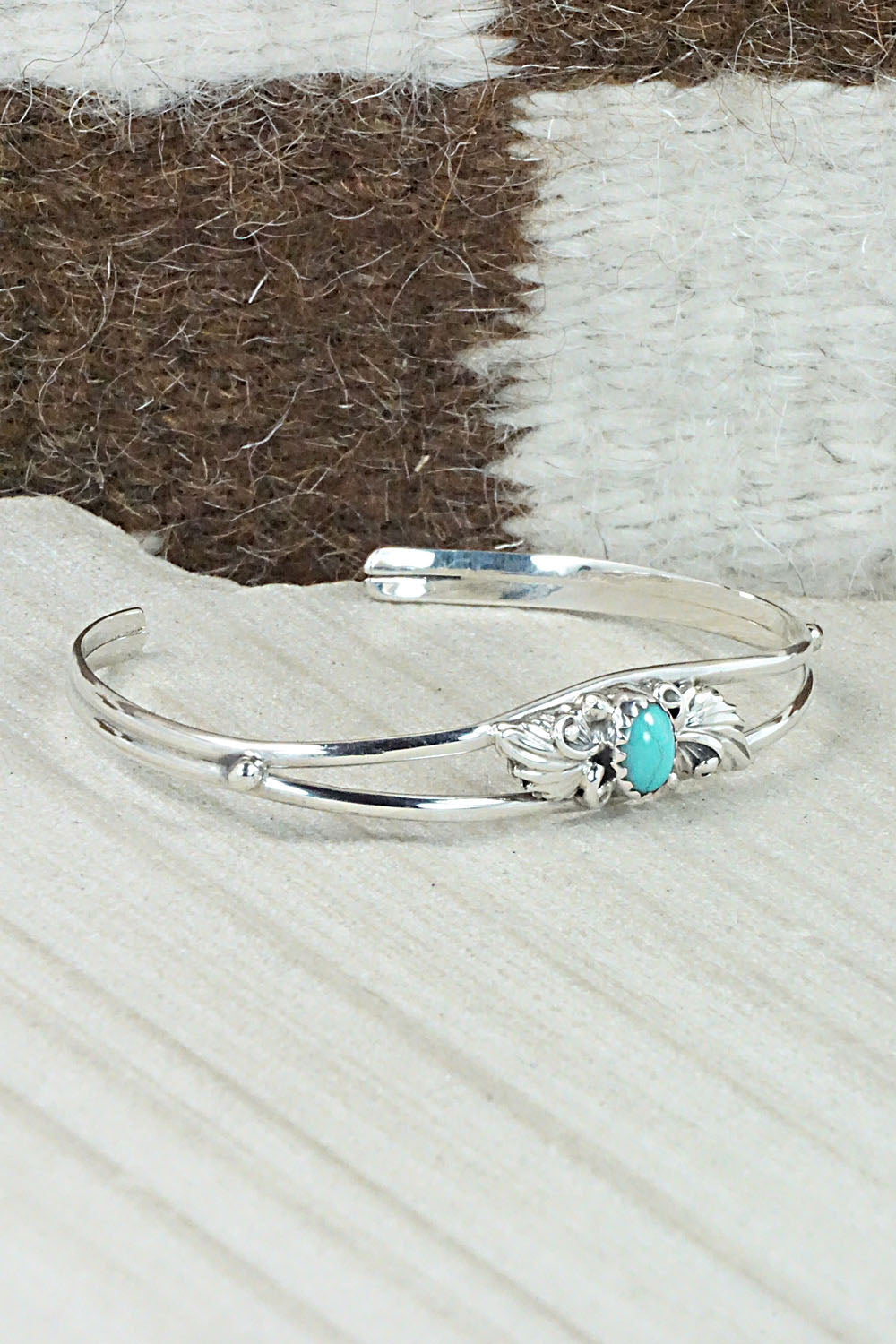 Turquoise & Sterling Silver Bracelet - Judy Largo