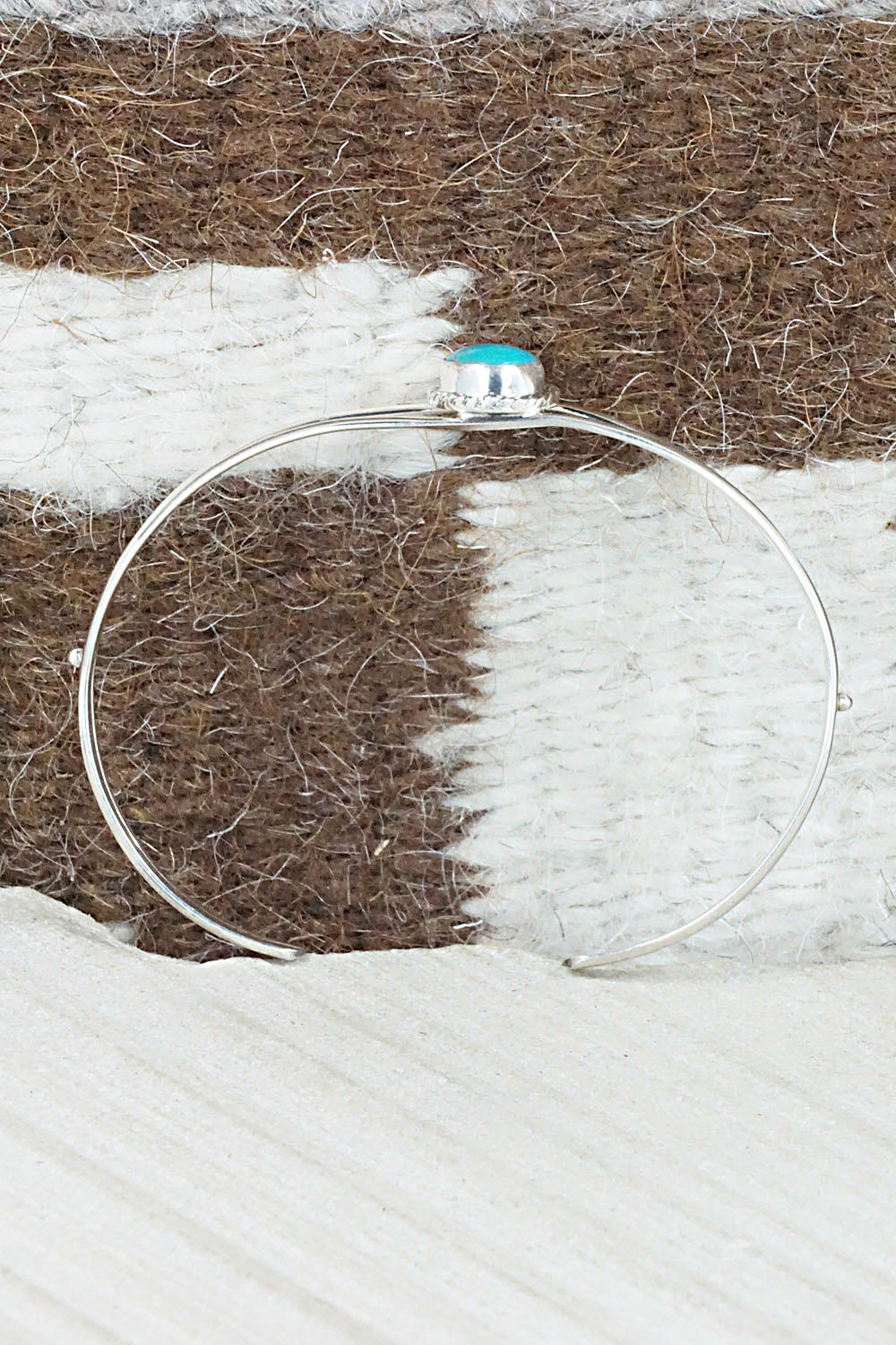 Turquoise & Sterling Silver Bracelet - Jan Mariano