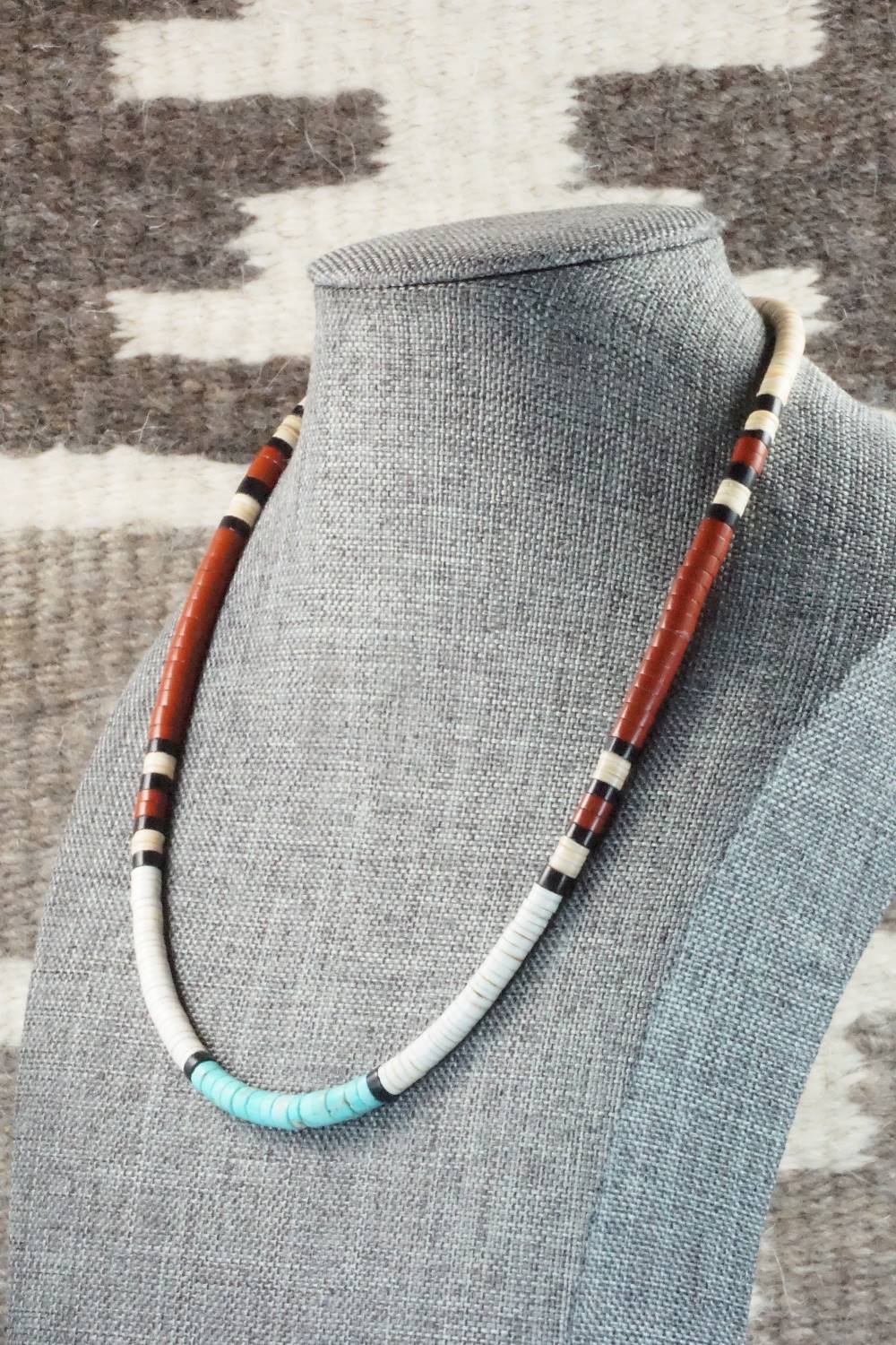 Multi Stone Necklace - Torevia Crespin