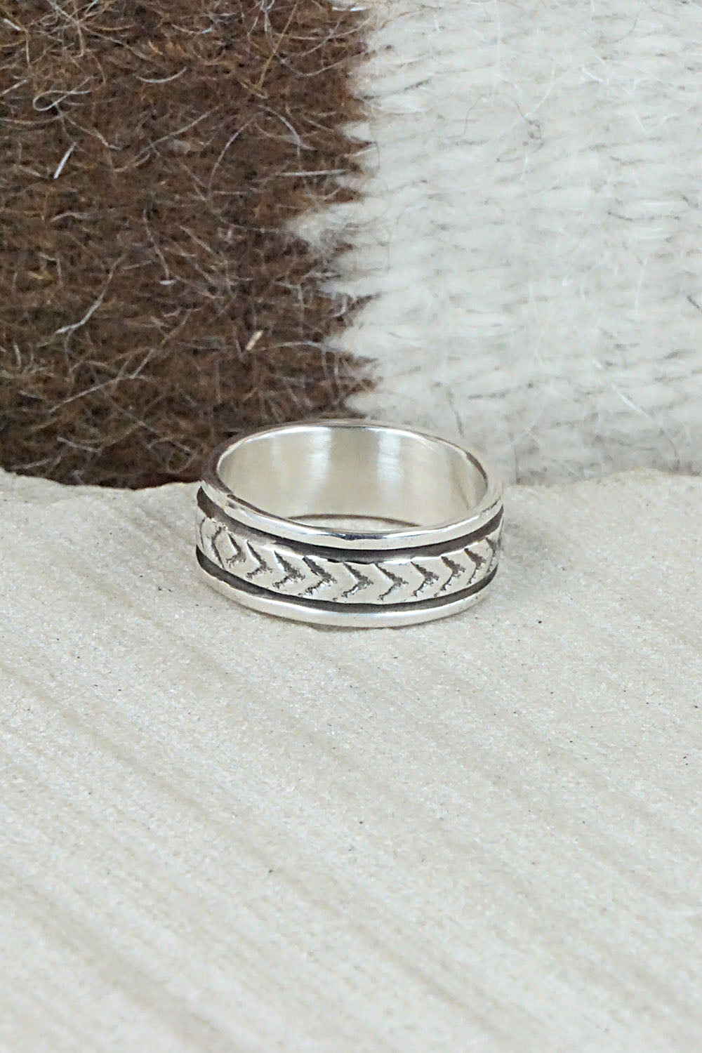Sterling Silver Ring - Bruce Morgan - Size 7