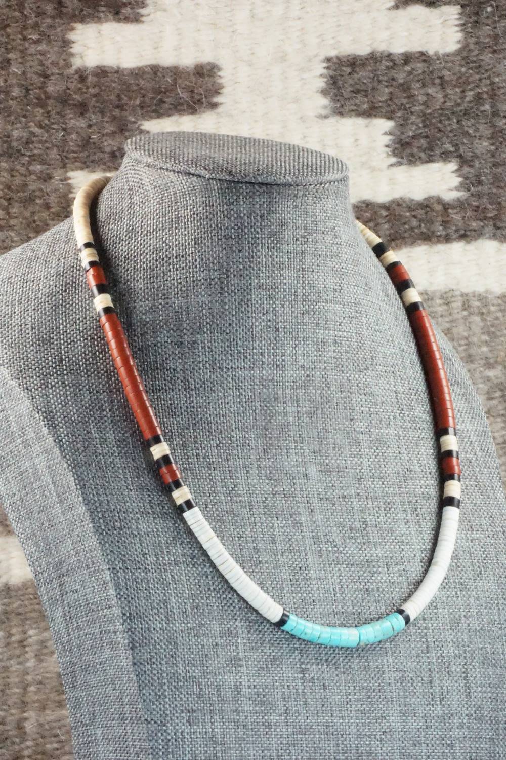 Multi Stone Necklace - Torevia Crespin