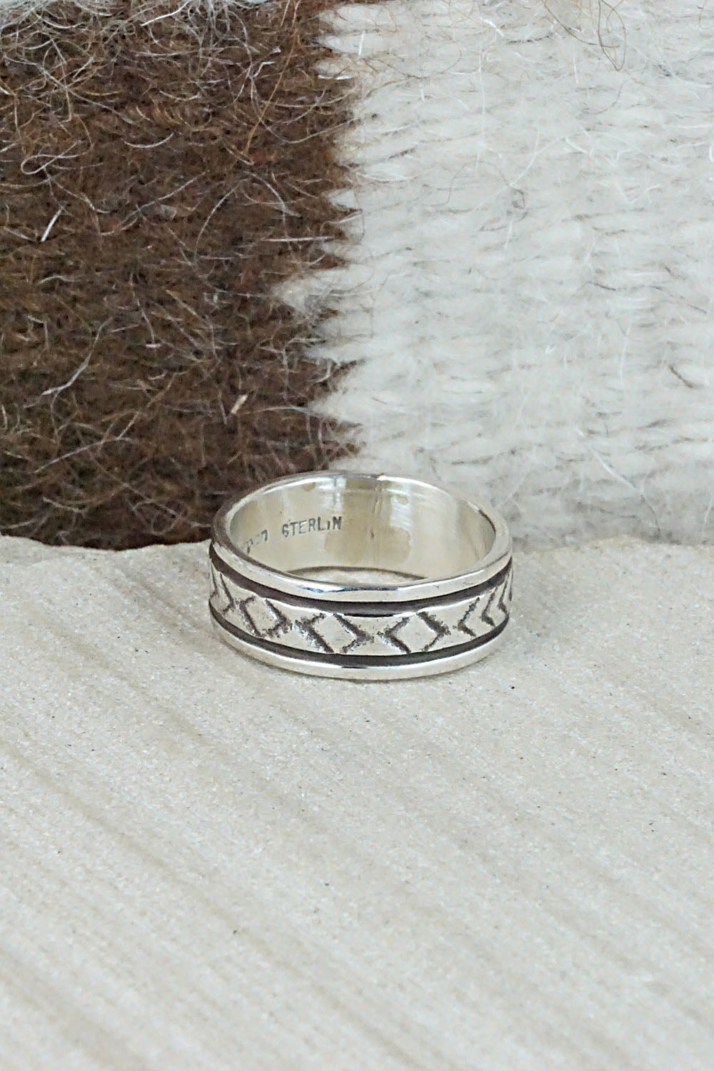 Sterling Silver Ring - Bruce Morgan - Size 7