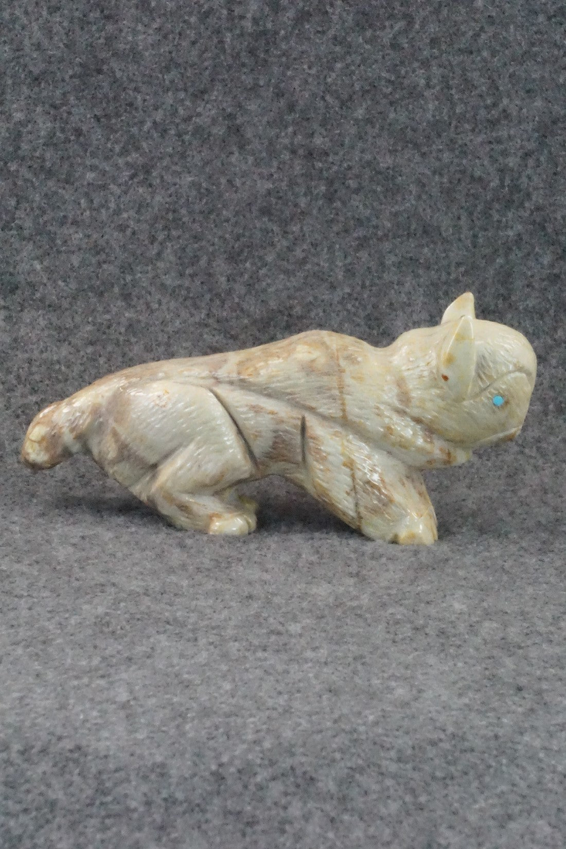 Buffalo Zuni Fetish Carving - Tony Mackel
