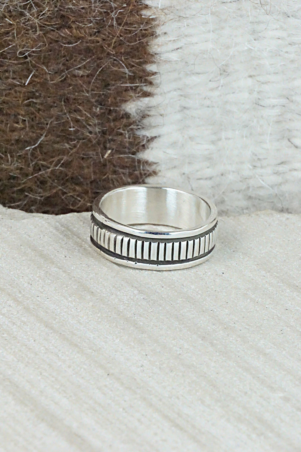 Sterling Silver Ring - Bruce Morgan - Size 7