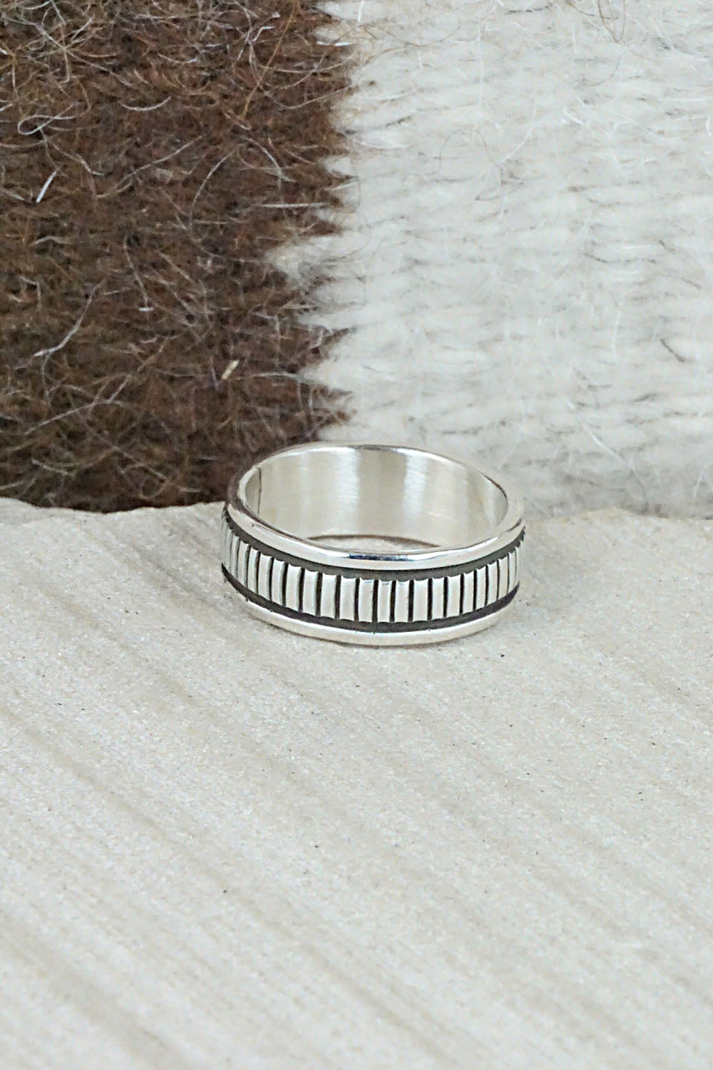 Sterling Silver Ring - Bruce Morgan - Size 7